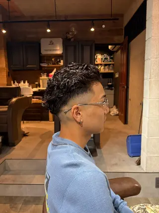 ショート パーマ Lit.by.fifth所属・litbyfifth 末吉海里のヘアスタイル