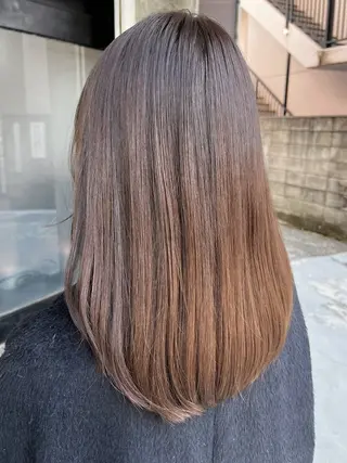 ロング カラー ハイトーン/韓国風/ 艶髪/吉祥寺のヘアスタイル