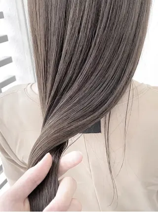 セミロング カラー ヘアアレンジ 西荻窪👑美髪👑 店長RYU SATOのヘアスタイル