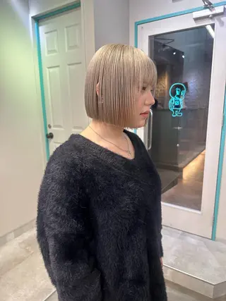 ショート ハッシュカット🎀 レイヤーカットのヘアスタイル