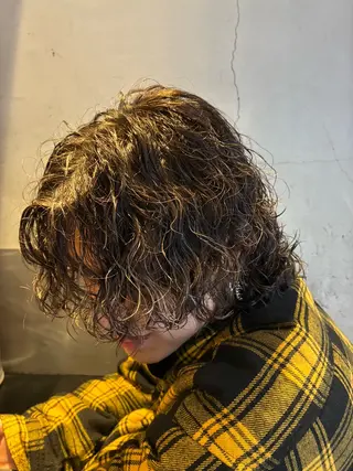 ショート パーマ メンズ メンズパーマ特化💈 髙木颯太💈のヘアスタイル