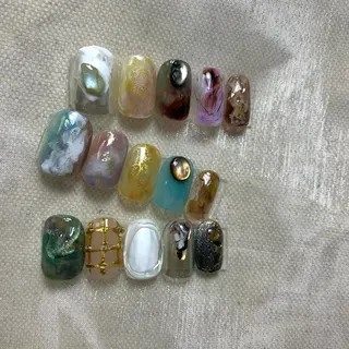 ネイル repos~ルポ~所属・里見 麗のネイルデザイン