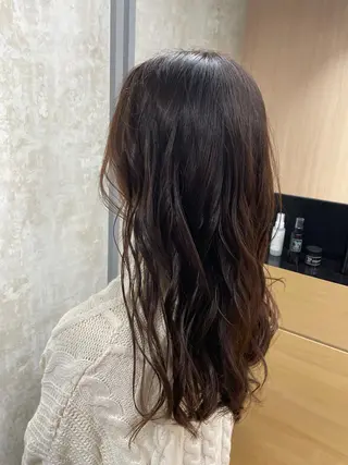 セミロング blanc hair 西中島MASARUのヘアスタイル