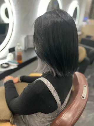 ミディアム 山北 優姫のヘアスタイル