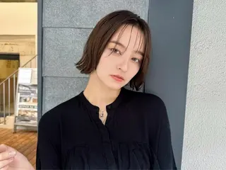 ショート カラー 岩下 実希のヘアスタイル