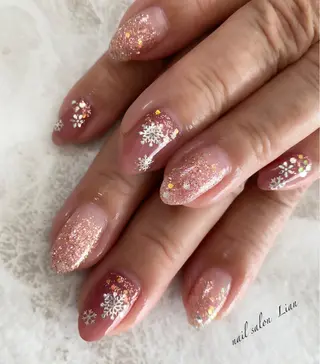 ミディアム ネイル Lian所属・nail salon Lianのマツエク・マツパデザイン