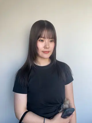 セミロング 佐伯 和佳のヘアスタイル