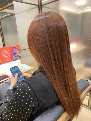 ロング ついざき はるかのヘアスタイル