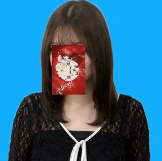 セミロング カラー 吉田 恋々音のヘアスタイル