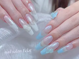 ネイル ネイルサロンエクラ 🫧Shizukaのネイルデザイン