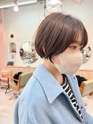 ショート カラー カット特化柏駅 徒歩3分LOUのヘアスタイル