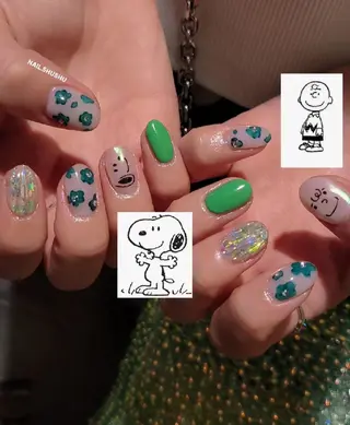 ネイル 3dパーツ/流行り 👧shushu❤️のネイルデザイン