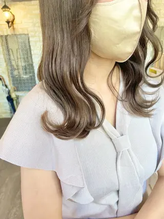 セミロング 🎀韓国ヘア Riho🎀のヘアスタイル