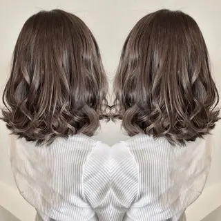 ミディアム カラー Hair make VERDA所属・宮下 耕平のヘアスタイル