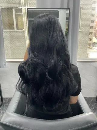 ロング Ria OSAKA　梅田所属・マリカ🦋韓国 ハイトーン/エクステのヘアスタイル
