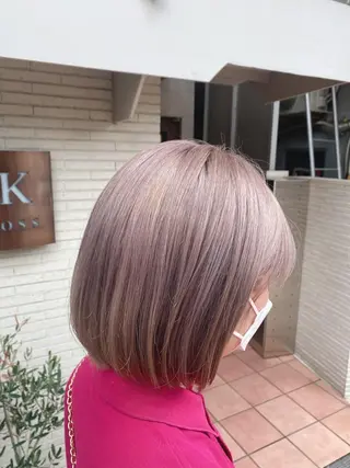 ショート カラー Grit 元町店のヘアスタイル