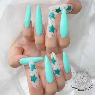 ネイル MoON...❤︎ MeGuのネイルデザイン