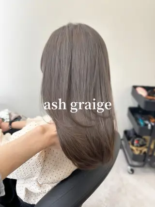 ロング カラー 心斎橋/ブリーチなし 髪質改善/レイヤーのヘアスタイル