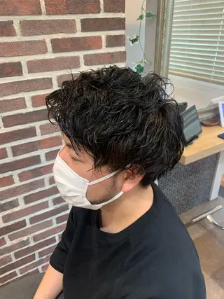 パーマ メンズ 透明感◎ / 艶髪 /  森田のヘアスタイル