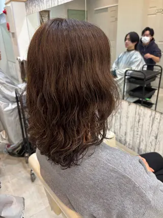 ミディアム パーマ カットモデル募集中！ 春宮洸也のヘアスタイル