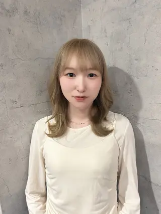 ミディアム カラー パーソナルカラー 診断🍀マリンのヘアスタイル