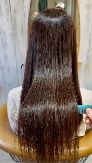 ロング 髪質改善✨縮毛矯正 ショートボブ/ともきのヘアスタイル