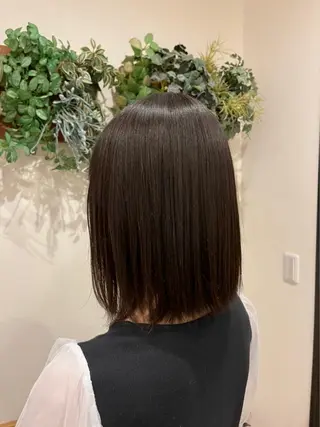 ミディアム 寺田 七海のヘアスタイル