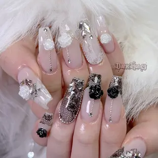 ネイル Dark honey スカルプ専門原宿店のネイルデザイン