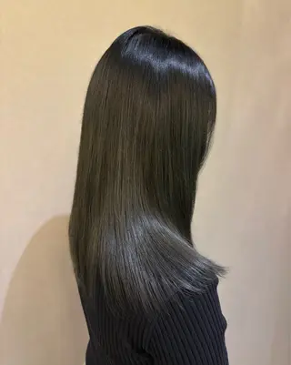 セミロング カラー Amas ⌇みくのヘアスタイル