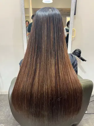 ロング 細江 怜佳のヘアスタイル