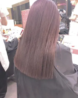 ロング カラー tuki yokohama所属・店長 小池アキトのヘアスタイル