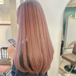 カラー ハイトーン／暖色 👩🏼HONOKAのヘアスタイル