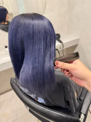 カラー ︎🌟YUYA/複雑 履歴/デザインカラーのヘアスタイル