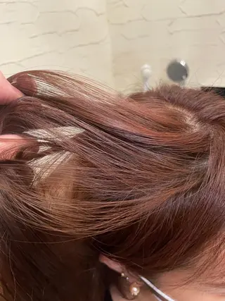 ミディアム カラー Cinq所属・ハイライト🌟/ ボブ/豊田のヘアスタイル