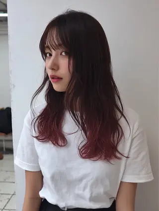 ロング カラー TELA HAIR+木更津2号店所属・サトウ マアヤのヘアスタイル