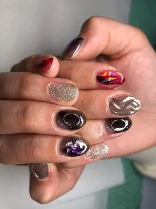 ネイル Li'leaNail AINAのネイルデザイン