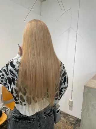 ロング カラー Terve.竹内 視咲のヘアスタイル