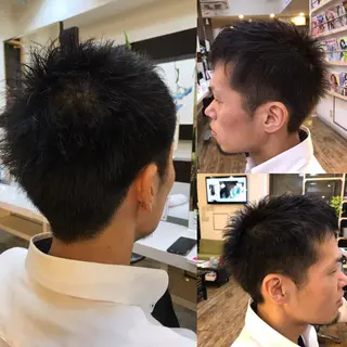ショート メンズ 赤羽、髪質改善サロン 吉野リョウスケのヘアスタイル
