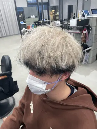 ショート カラー メンズ LUXBE LUCE所属・LUXBE LUCE 愁のヘアスタイル