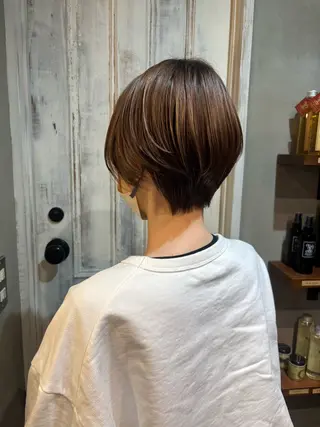 ショート saya 🧸 カット/縮毛矯正のヘアスタイル