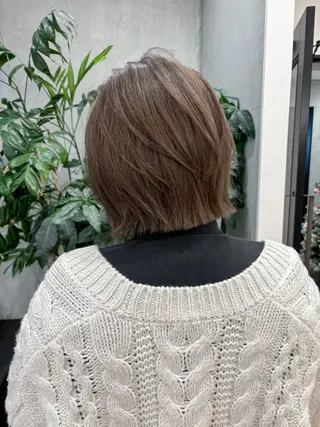 ショート シャドウパーマ/ツイ スト/近藤百華🎀のヘアスタイル