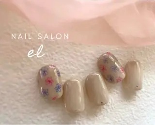 ネイル el北堀江所属・el北堀江 Asadaのネイルデザイン