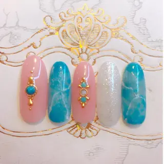 メンズ キッズ ネイル マツエク・マツパ a:Qネイル /久米川のネイルデザイン