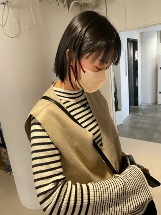 ショート 大迫 江梨のヘアスタイル