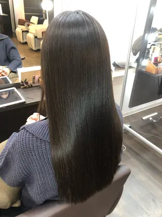 ロング 美髪髪質改善✨ 店長 天城由香のヘアスタイル