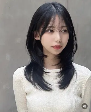 パーマ コテ巻き風パーマ 専門店　モモのヘアスタイル