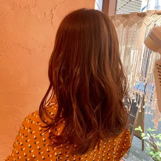 セミロング カラー Oasis GaRDEN 横浜店所属・🌼愛されヘア🌼 篠原優菜のヘアスタイル