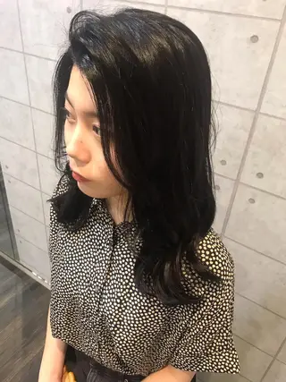 ロング カラー knock【ノック】所属・烏丸韓国ヘア🇰🇷 ayaka🎀のヘアスタイル