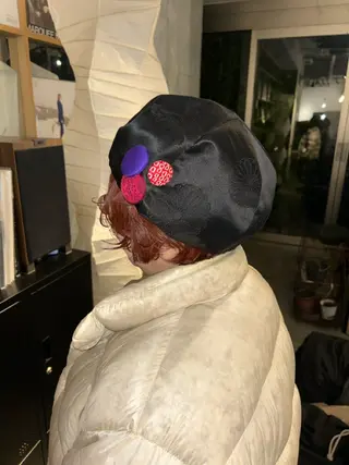 カラー 植田 瑠菜のヘアスタイル