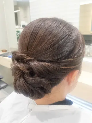 ヘアアレンジ ほんま ひろみのヘアスタイル